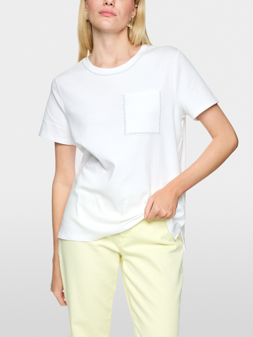 Stretch cotton shirt