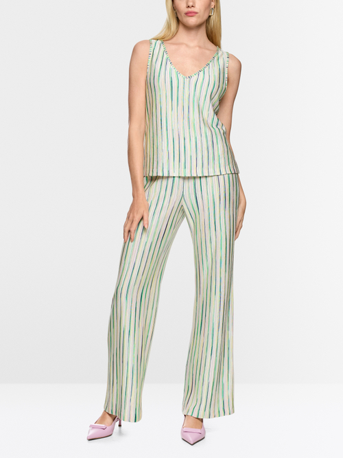 ‘Knitted in Germany’ striped top