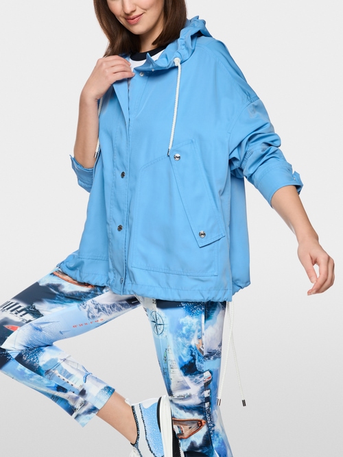 Outdoorjacke mit Kapuze