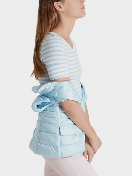 Streifenshirt aus Ripp-Jersey