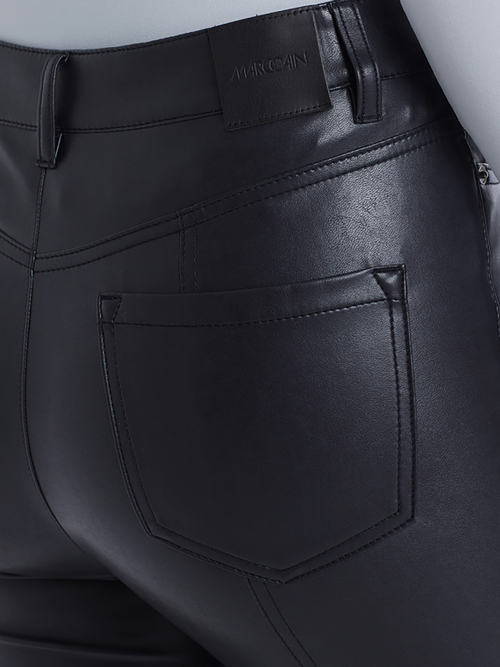 Skinny pantalon van imitatieleer