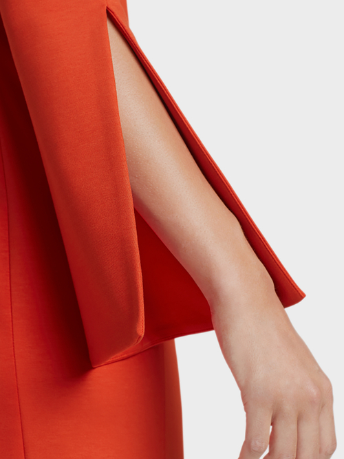 Jerseykleid mit Swarovski® Kristallen