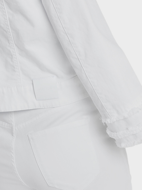 Jeansjacke mit Reißverschluss