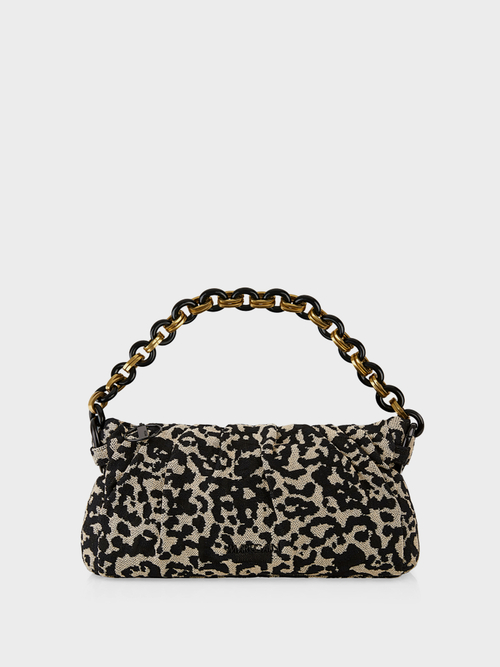 Henkeltasche mit Leomuster