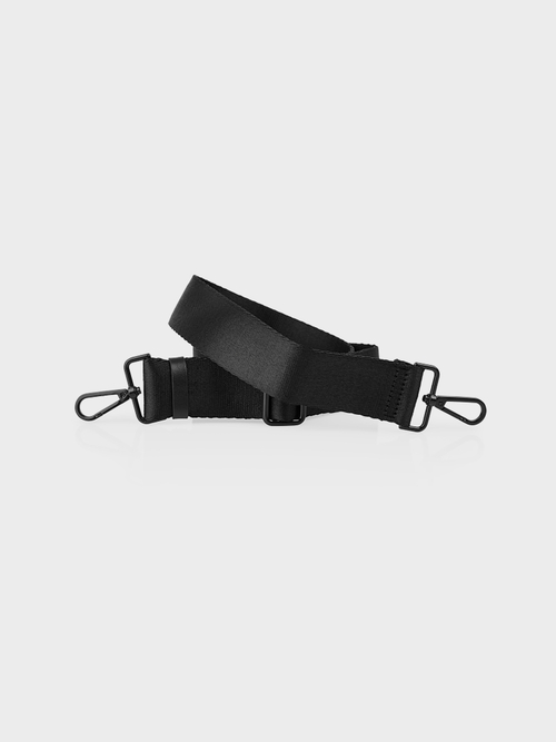 Nylon-Henkeltasche mit Kettendetail