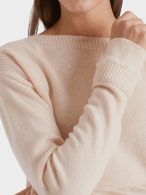Strickpullover aus Wolle und Kaschmir