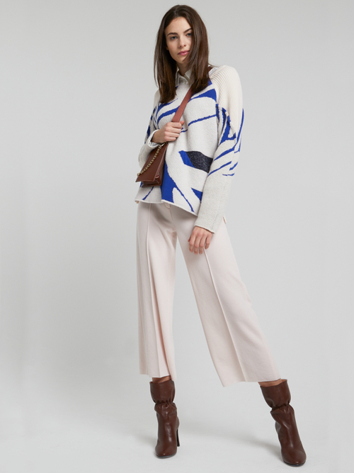 Jacquardpullover Knitted in Germany