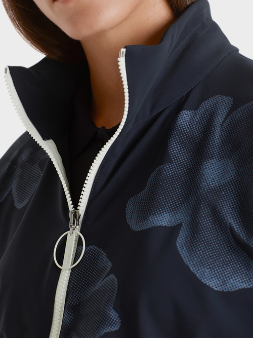 Jacke aus Materialmix