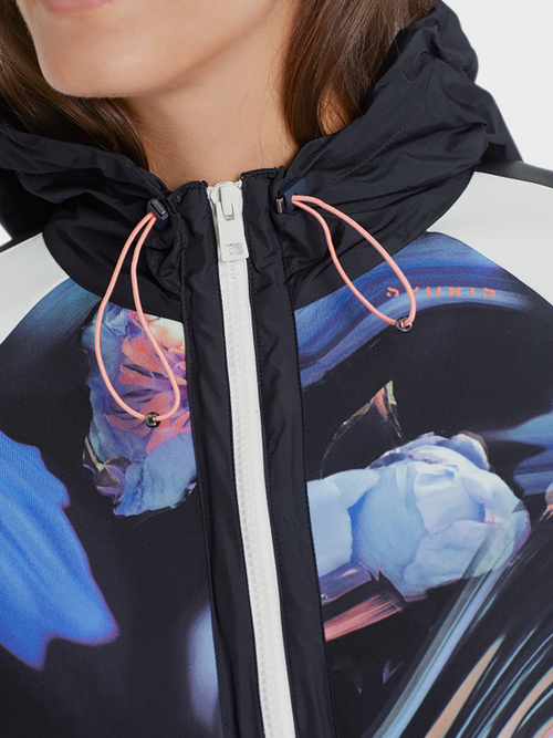 Jacke aus Materialmix
