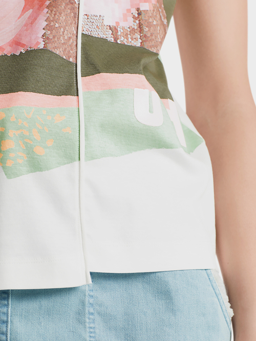 Asymmetrisches Shirt