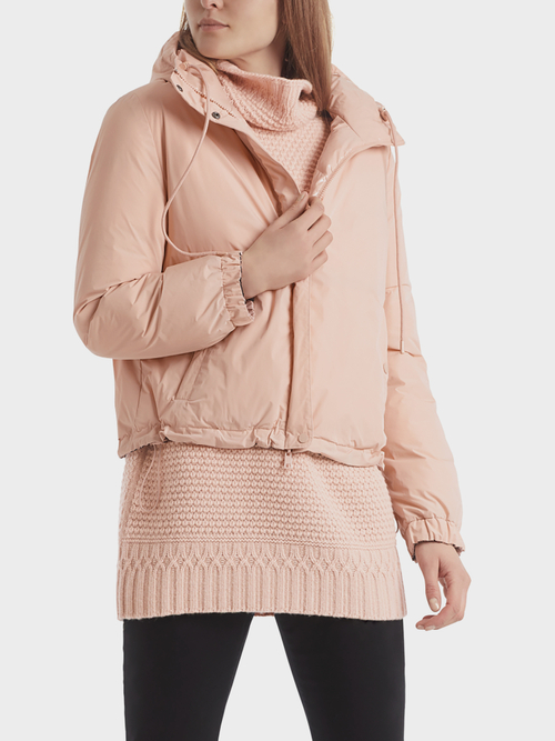 Donsjack met print