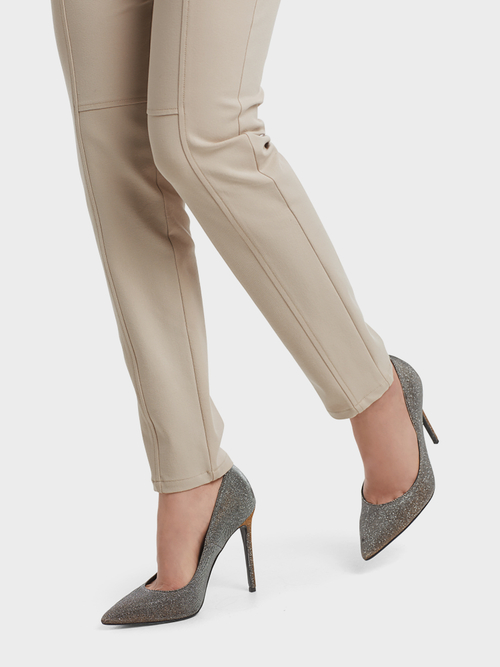 Schmale Baumwoll-Stretchhose