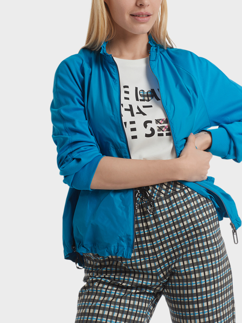 Jacke aus Materialmix