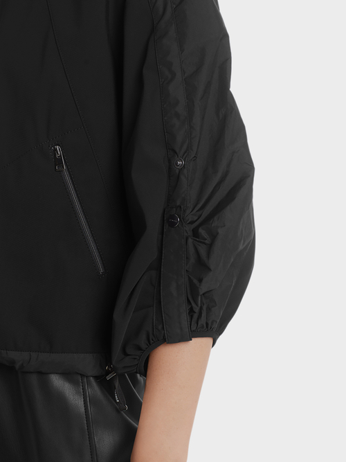 Blouson jacket with parachute details