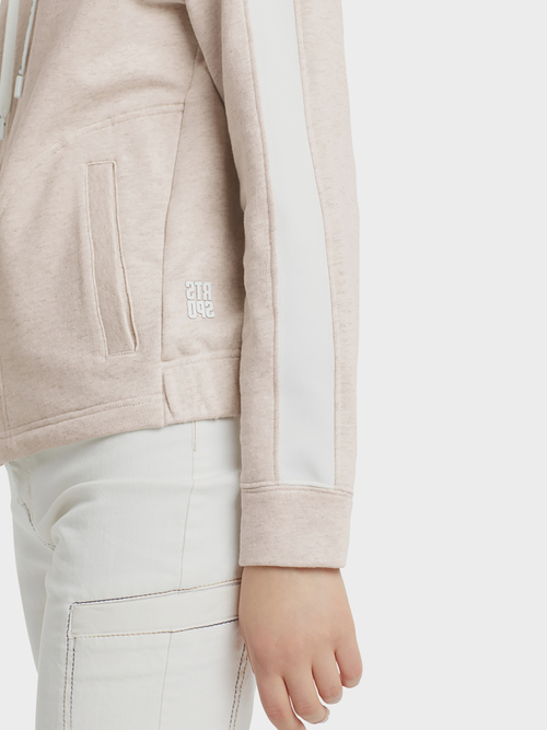 Jacke mit Lurexfäden