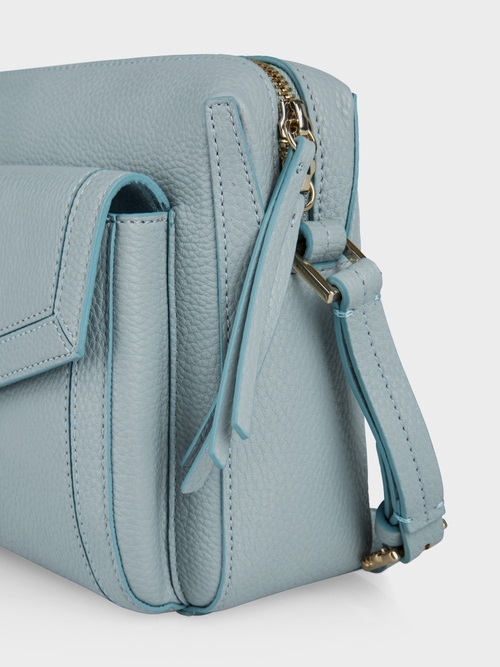 Schultertasche mit Flecht-Detail