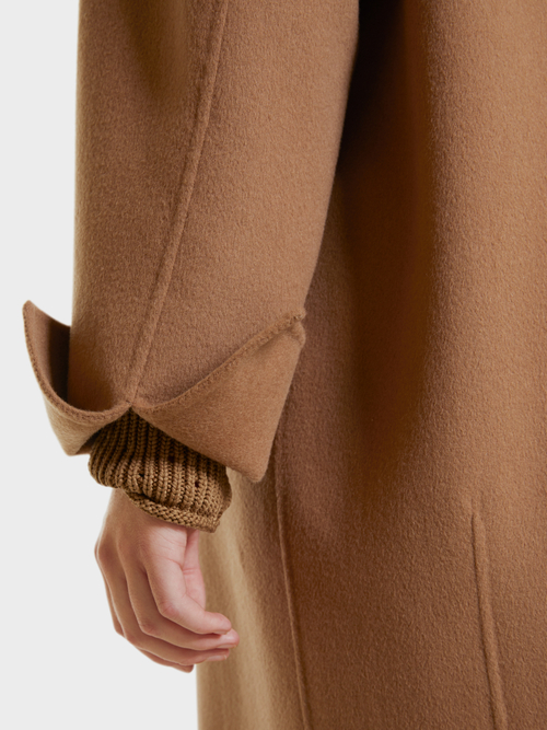 Élégant manteau double face
