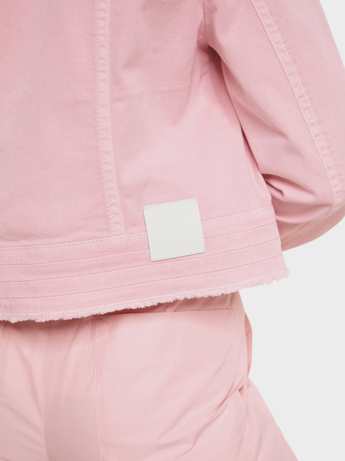 Veste en jean courte