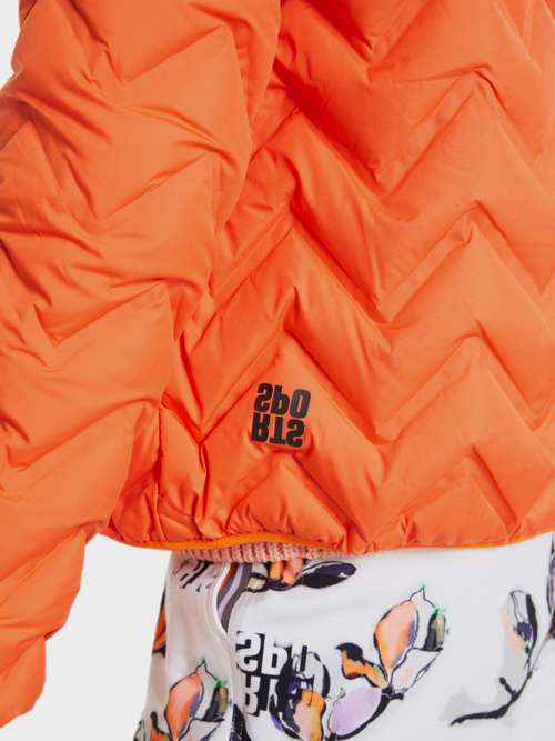 Outdoorjacke mit Daunen