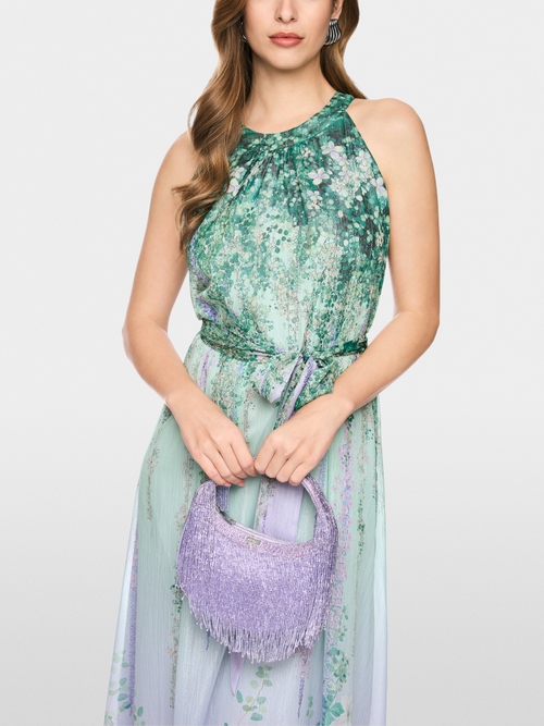 Neckholderkleid mit Flower-Print