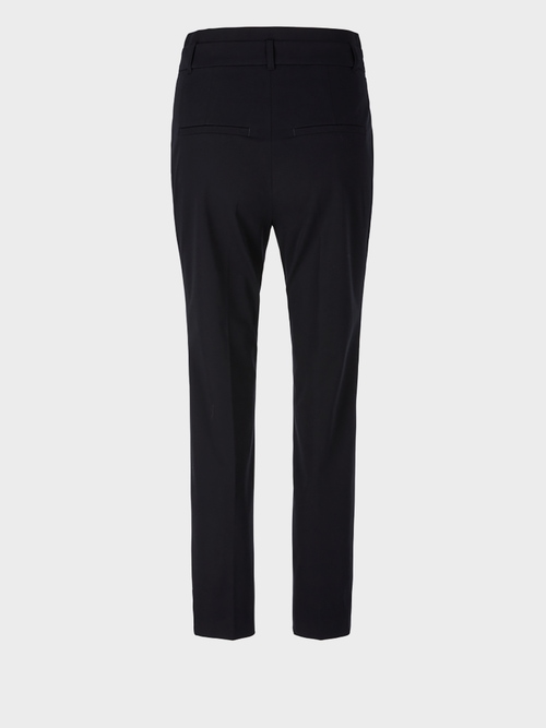 Tapered pleated front pants