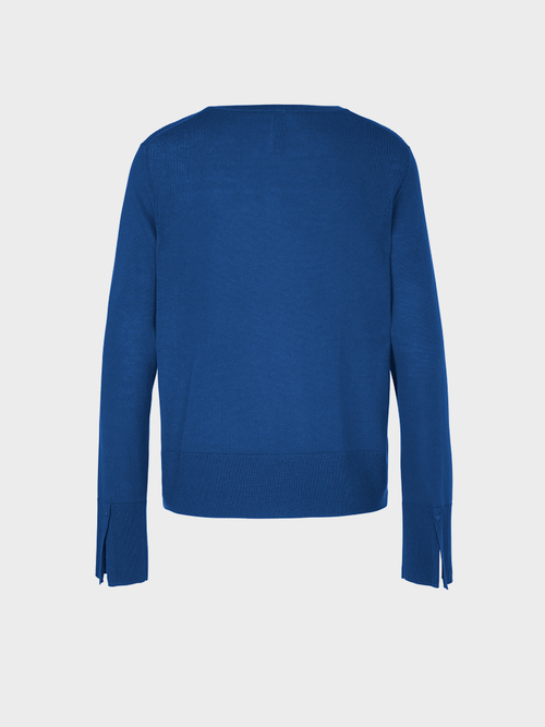 Feinstrickjacke mit Seide