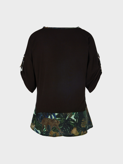 Blusenshirt mit Seide