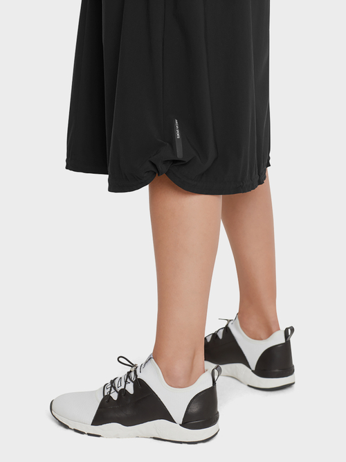 Dress in techno stretch jersey
