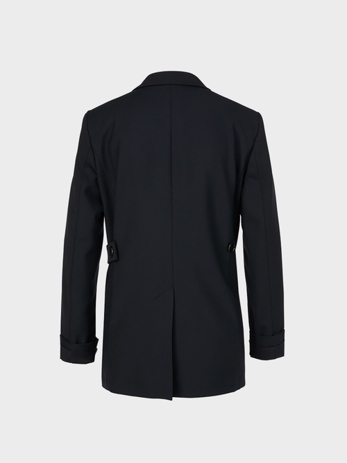 Blazer mit Kontrastnähten