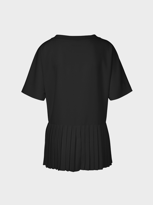 Blusenshirt mit Plissees