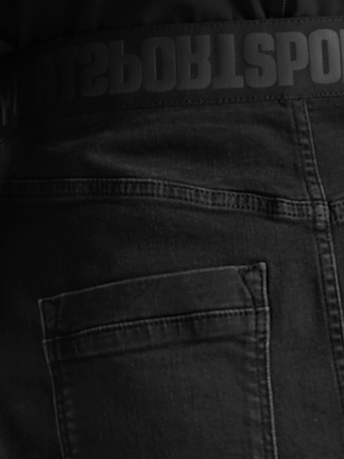 Jeansrock mit Sportsband