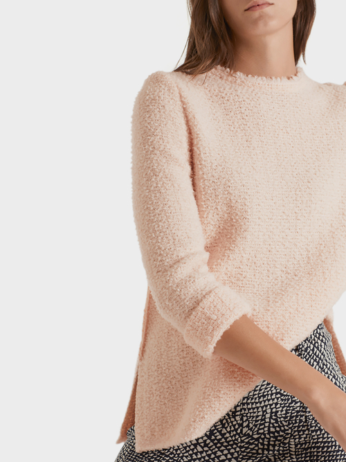 Knitted in Germany Bouclépullover