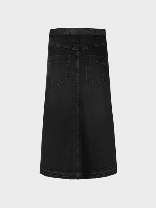Jeansrock mit Sportsband