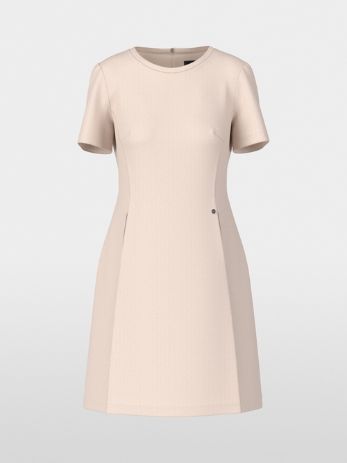 Jurk van viscose-stretch