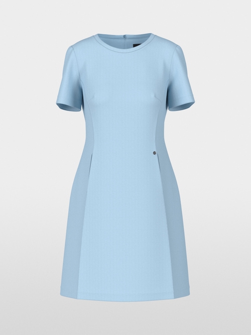 Jurk van viscose-stretch