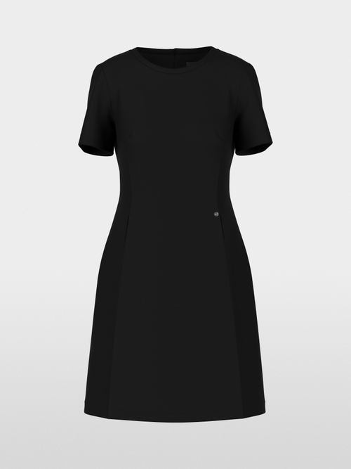 Jurk van viscose-stretch