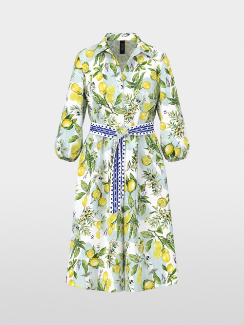 Midi cotton print dress