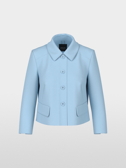 Short jacket with Kent collar