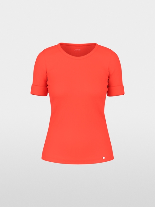 Slim-fit T-shirt with 3/4 sleeves