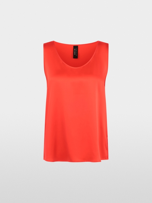 Silk Top with Round Neckline