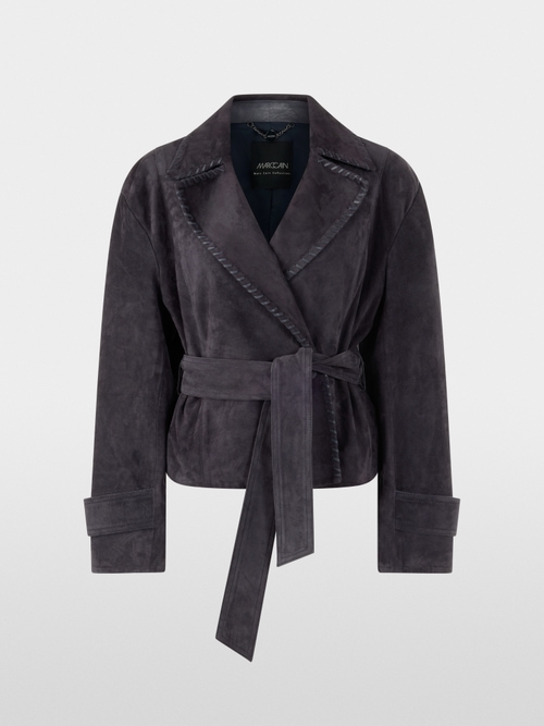 Real leather jacket 'Rethink Together'