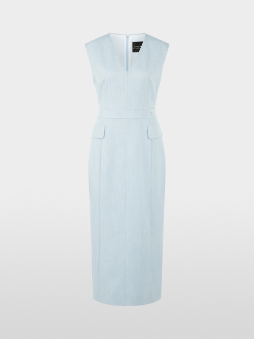 Elegant midi shift dress