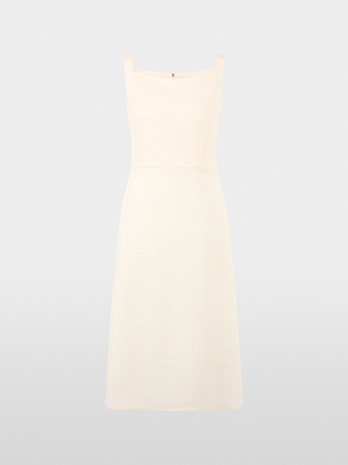 Strappy dress with textured pattern