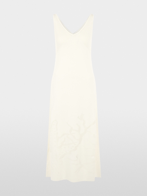 Fine-knit maxi dress in viscose