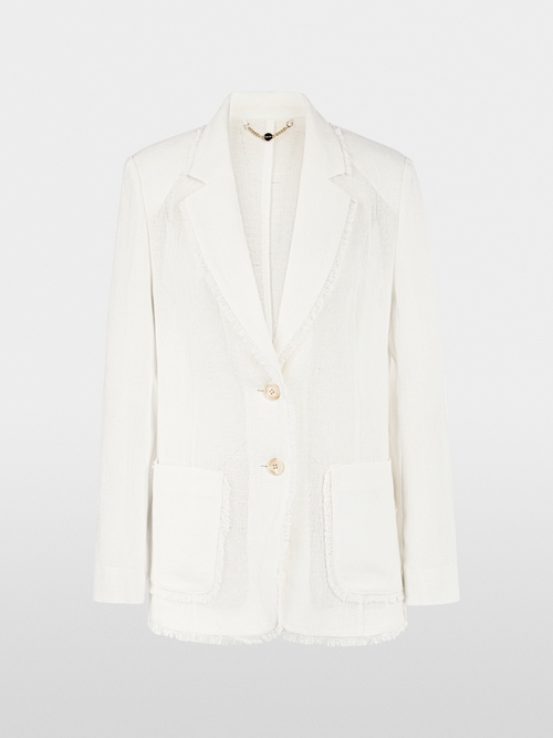 Summer blazer made of linen and viscose