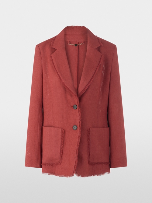 Summer blazer made of linen and viscose
