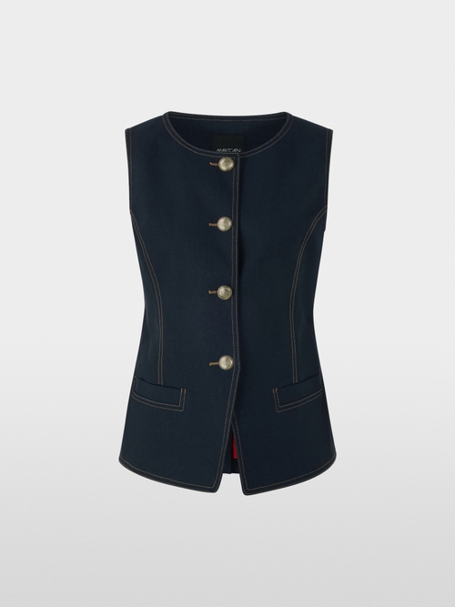 Vest in denimlook