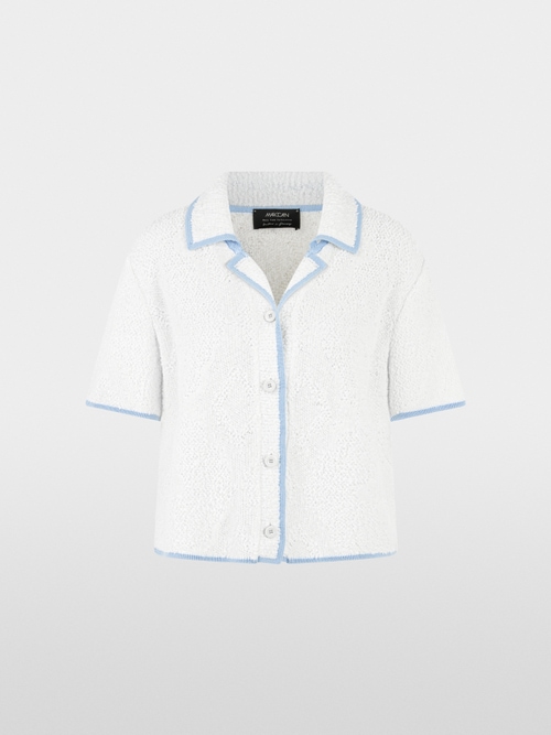 Cardigan à manches courtes « Knitted in Germany »