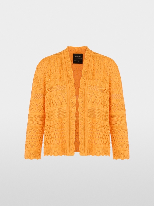 ‘Rethink Together’ openwork cardigan