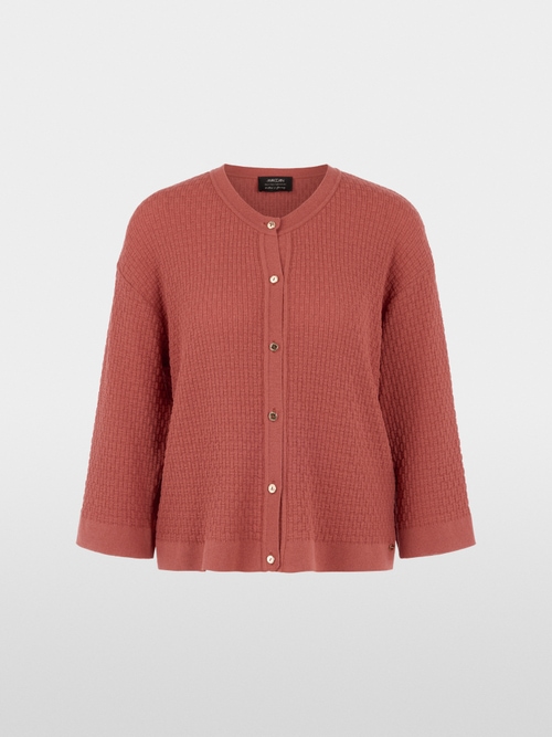 ‘Knitted in Germany’ textured cardigan